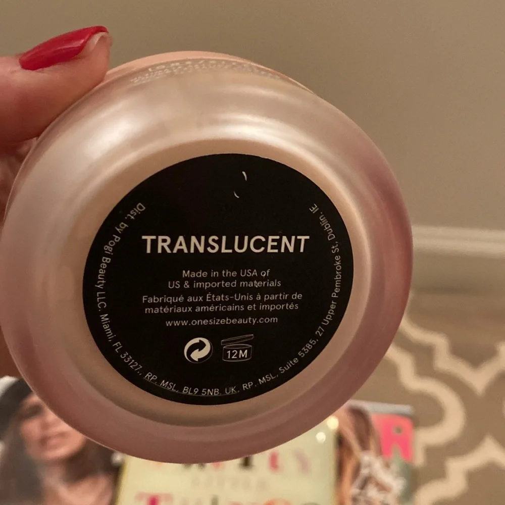 S/O by Patrick Starr Ultimate Setting Powder in translucent 1.2oz/34.5g